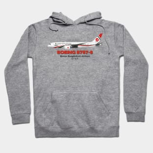 Boeing B787-8 - Biman Bangladesh Airlines Hoodie